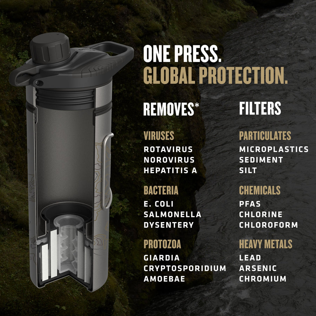 710ml GeoPress® Ti Purifier